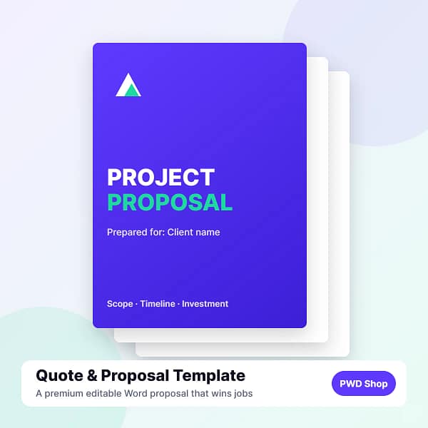 Quote & Proposal Template